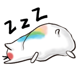 Rainbow Hamster(EN) sticker #7906776