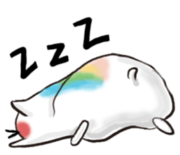 Rainbow Hamster(EN) sticker #7906776