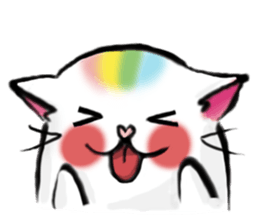 Rainbow Hamster(EN) sticker #7906777