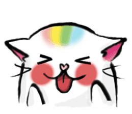Rainbow Hamster(EN) sticker #7906777