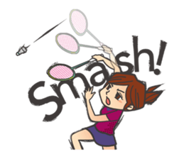 Badminton Soul sticker #7906930