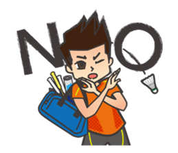 Badminton Soul sticker #7906939