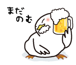 White chicken "DA where liquor is good" sticker #7907463