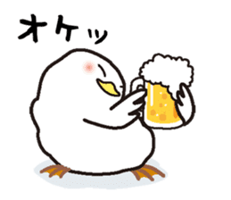 White chicken "DA where liquor is good" sticker #7907473