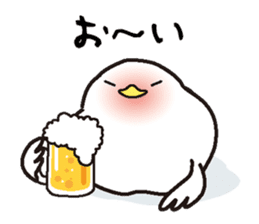 White chicken "DA where liquor is good" sticker #7907478