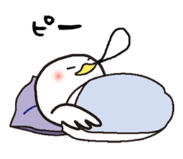 White chicken "DA where liquor is good" sticker #7907483