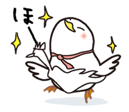 White chicken "DA where liquor is good" sticker #7907493