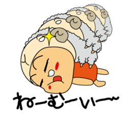 Animai lover girl sticker #7907534