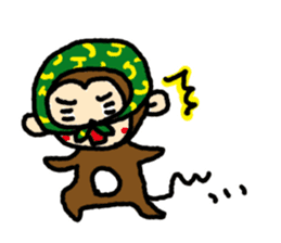 The Little Monkey sticker #7907882