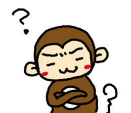 The Little Monkey sticker #7907892