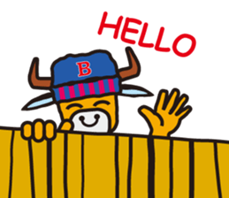 Buffalo BUB; Holiday/Winter edition sticker #7907820