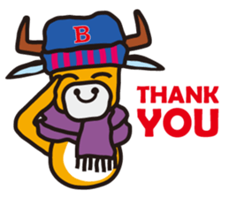 Buffalo BUB; Holiday/Winter edition sticker #7907831