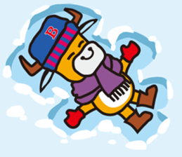 Buffalo BUB; Holiday/Winter edition sticker #7907832