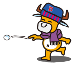 Buffalo BUB; Holiday/Winter edition sticker #7907833