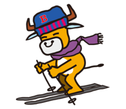 Buffalo BUB; Holiday/Winter edition sticker #7907834