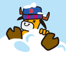 Buffalo BUB; Holiday/Winter edition sticker #7907835