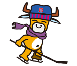 Buffalo BUB; Holiday/Winter edition sticker #7907836