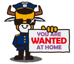 Buffalo BUB; Holiday/Winter edition sticker #7907842