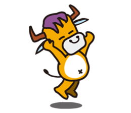 Buffalo BUB; Holiday/Winter edition sticker #7907853