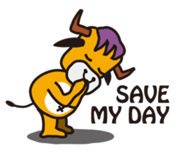 Buffalo BUB; Holiday/Winter edition sticker #7907854