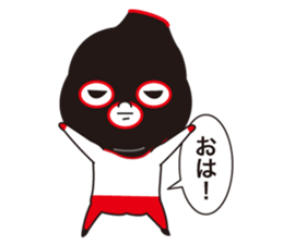 Full face mask man + 1 /2 sticker #7908500