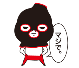 Full face mask man + 1 /2 sticker #7908512