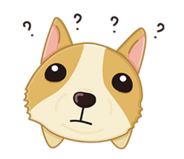 Corgi 007 sticker #7908665