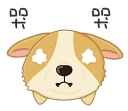 Corgi 007 sticker #7908677