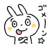 Bossy and condescending attitude rabbit sticker #7908701
