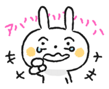 Bossy and condescending attitude rabbit sticker #7908707