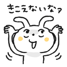 Bossy and condescending attitude rabbit sticker #7908711