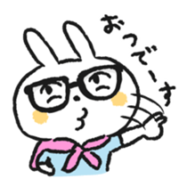 Bossy and condescending attitude rabbit sticker #7908713