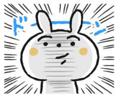 Bossy and condescending attitude rabbit sticker #7908714