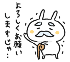 Bossy and condescending attitude rabbit sticker #7908729