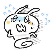 Bossy and condescending attitude rabbit sticker #7908734