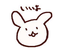 Kawaii-Usagi-san sticker #7909022