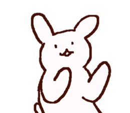 Kawaii-Usagi-san sticker #7909041