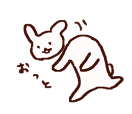Kawaii-Usagi-san sticker #7909044
