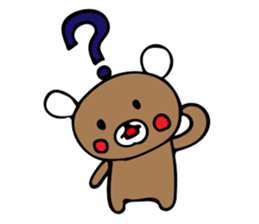 kurikumakun 2 sticker #7909110