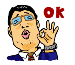 Crazy bank clerks sticker #7909190