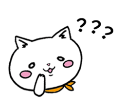 Too dependent cat daily life sticker #7909307