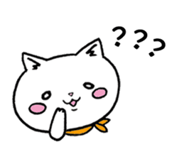 Too dependent cat daily life sticker #7909307