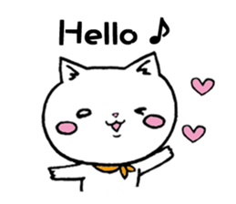 Too dependent cat daily life sticker #7909315