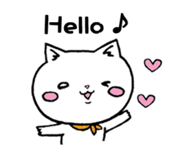 Too dependent cat daily life sticker #7909315