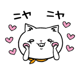 Too dependent cat daily life sticker #7909319