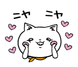 Too dependent cat daily life sticker #7909319