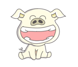 Piglet!! sticker #7909701
