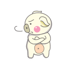 Piglet!! sticker #7909705