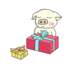 Piglet!! sticker #7909707