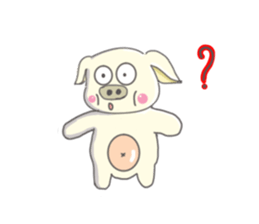 Piglet!! sticker #7909712